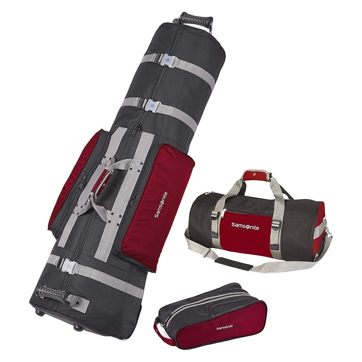 Samsonite Golf Deluxe 3 Piece Travel Set