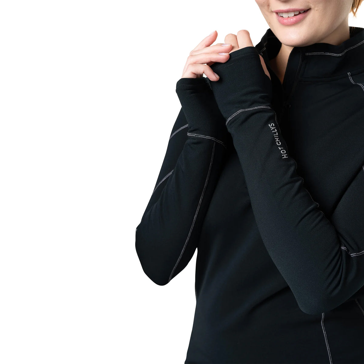 Hot Chillys Women's Micro-Elite XT Zip-T