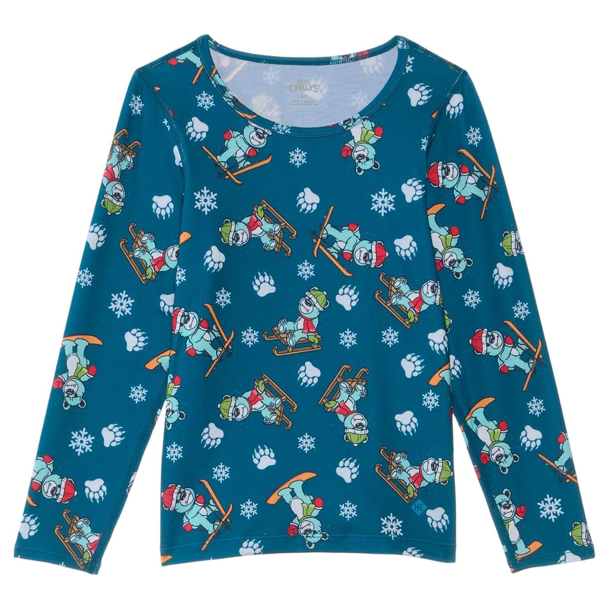 Hot Chillys Youth Originals Print Crew