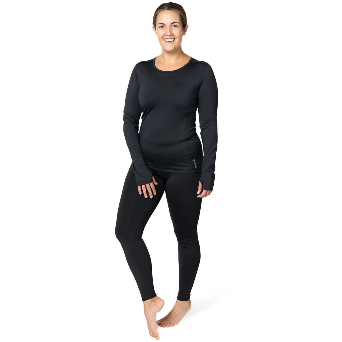 Hot Chillys Women's Micro-Elite Chamois Crew Top