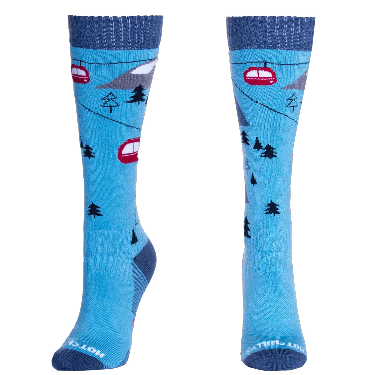 Hot Chillys Adult Gondola Fiesta Mid Volume Sock