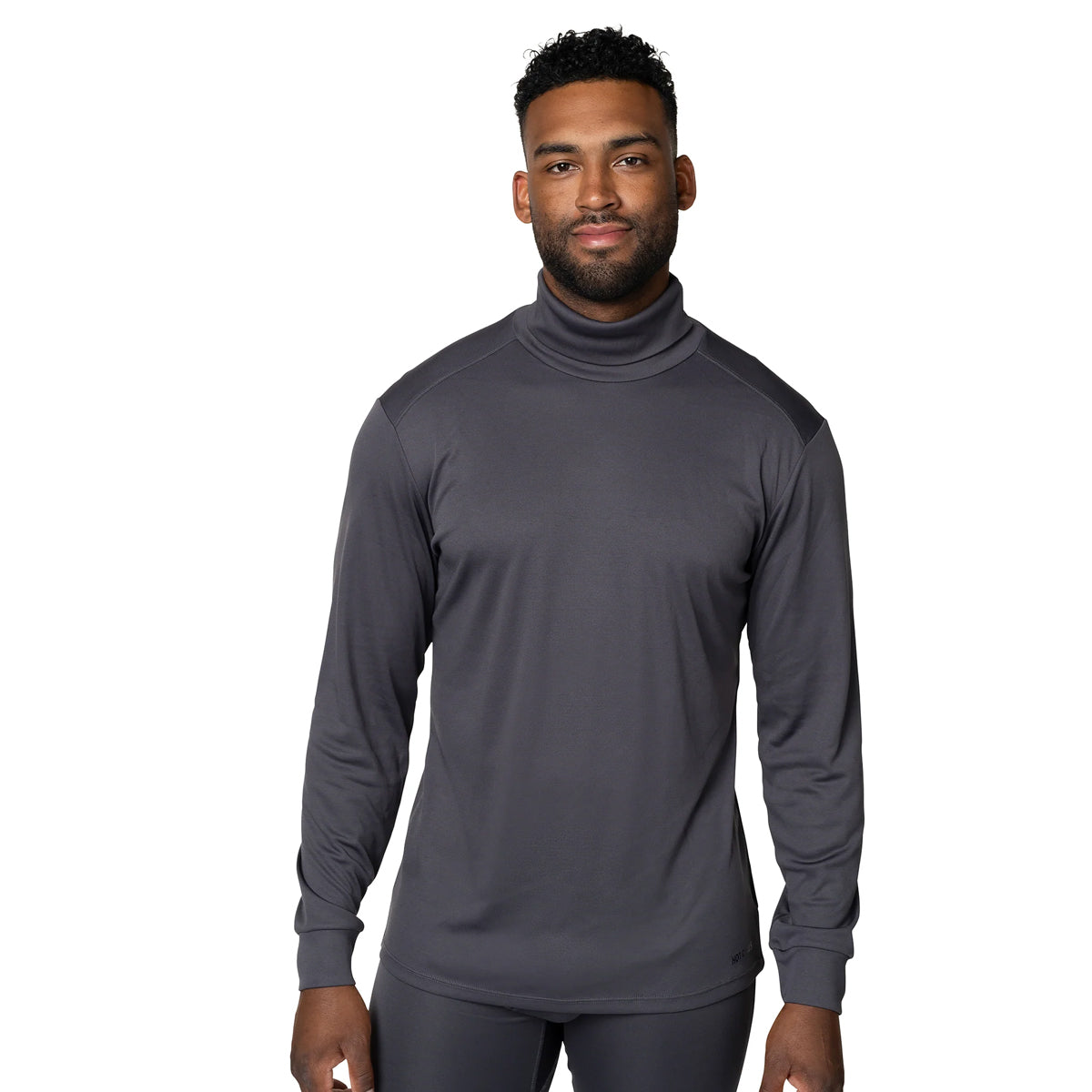 Hot Chillys Men's Peach Skins Roll T-Neck