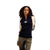 Navy Offwhite Raspberry / Small