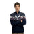 Navy Offwhite Redrose / Large