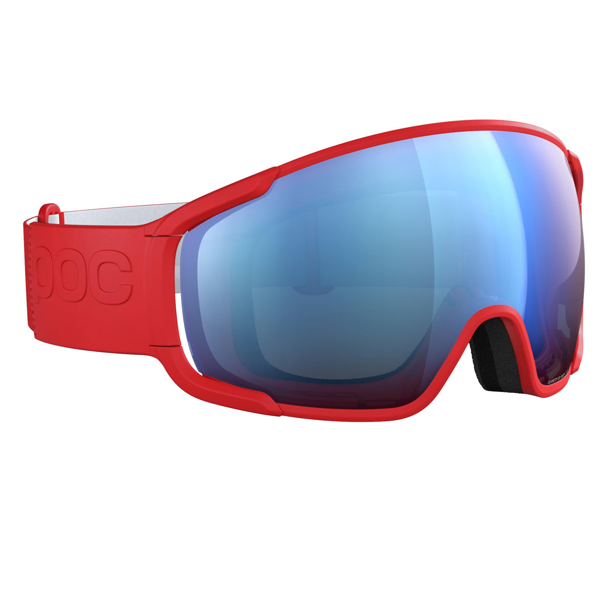 POC Sports Zonula Goggles - Prismane Red; Partly Sunny Blue