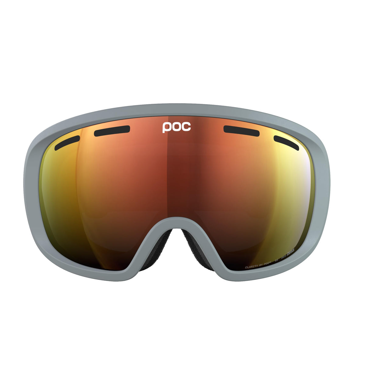 POC Sports Fovea Goggles - Granite Grey; Partly Sunny Orange