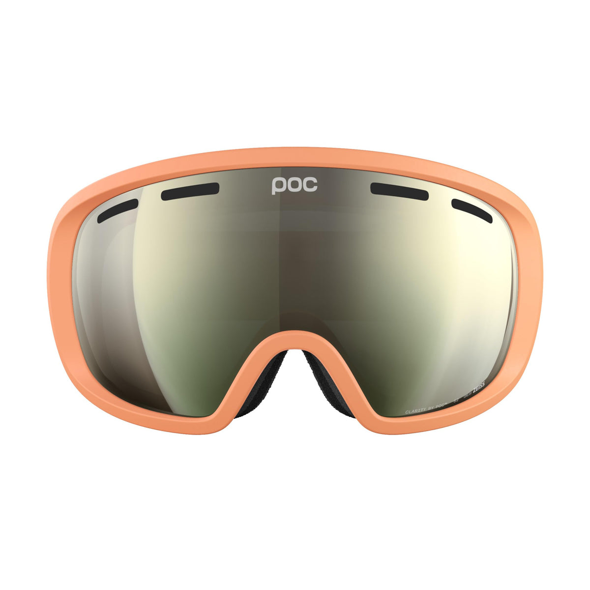 POC Sports Fovea Goggles - Apricot Sunstone; Partly Sunny Ivory