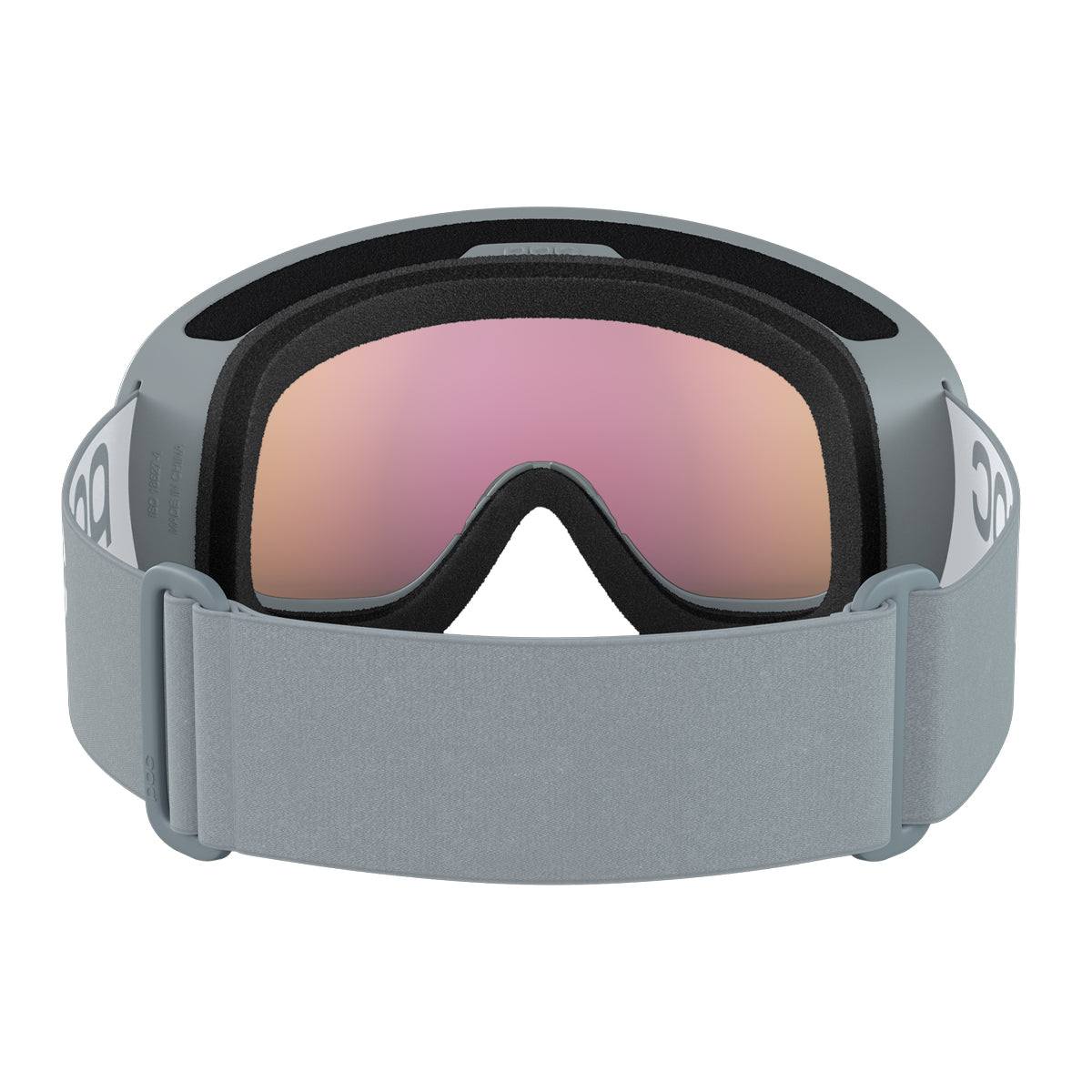 POC Sports Fovea Mid Goggles - Granite Grey; Partly Sunny Orange
