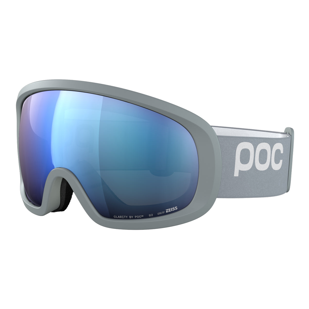 POC Sports Fovea Mid Goggles - Granite Grey; Partly Sunny Blue