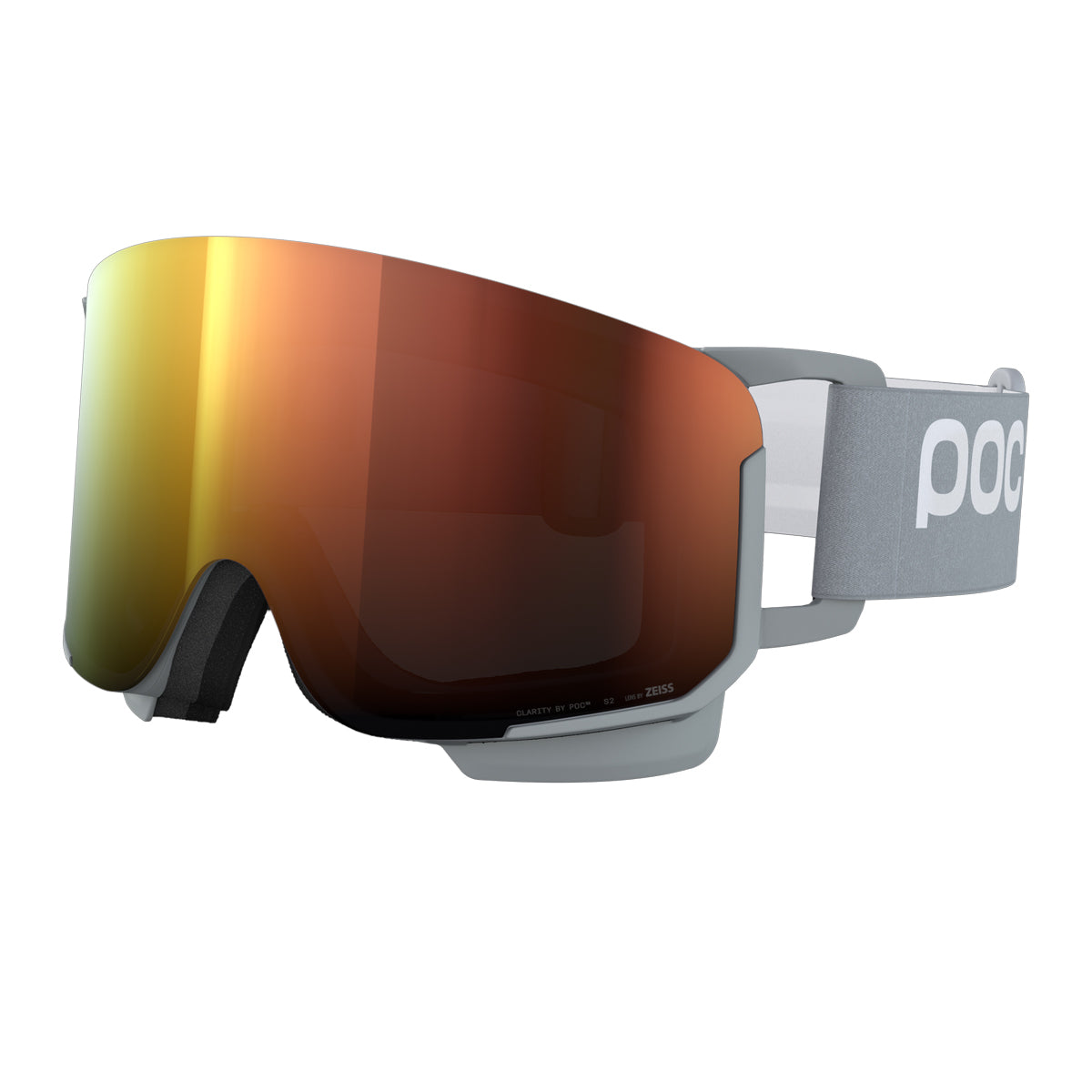 POC Sports Nexal Goggles - Granite Grey; Partly Sunny Orange