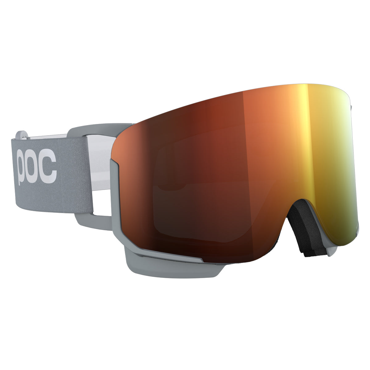 POC Sports Nexal Goggles - Granite Grey; Partly Sunny Orange