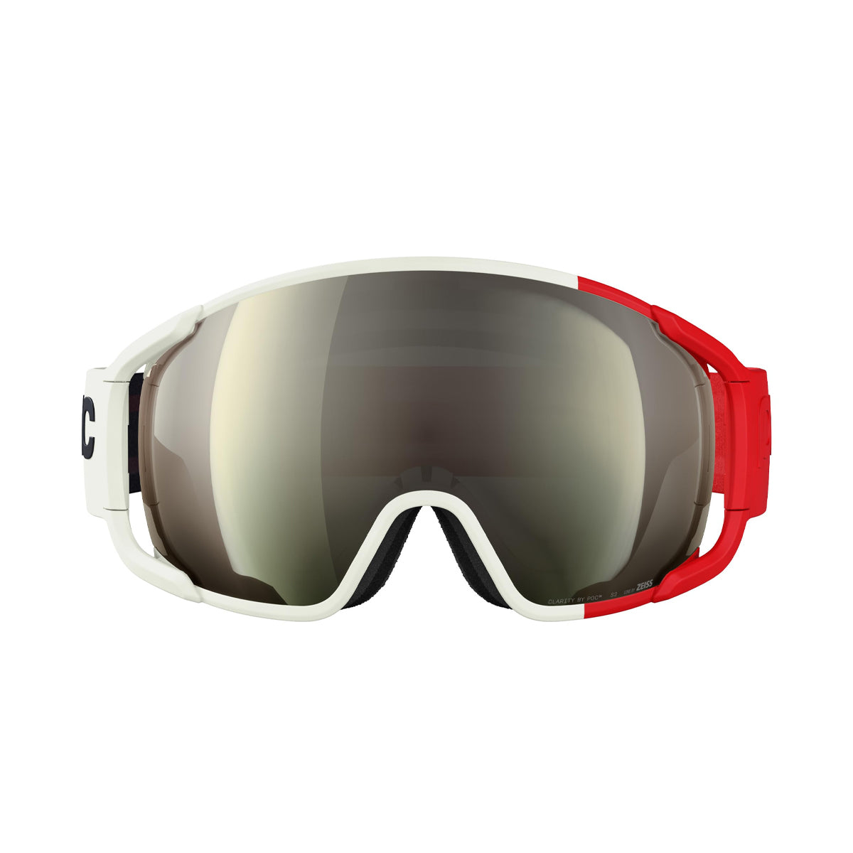 POC Sports Zonula Goggles - Rouge; Blanc/Partly Sunny Ivory