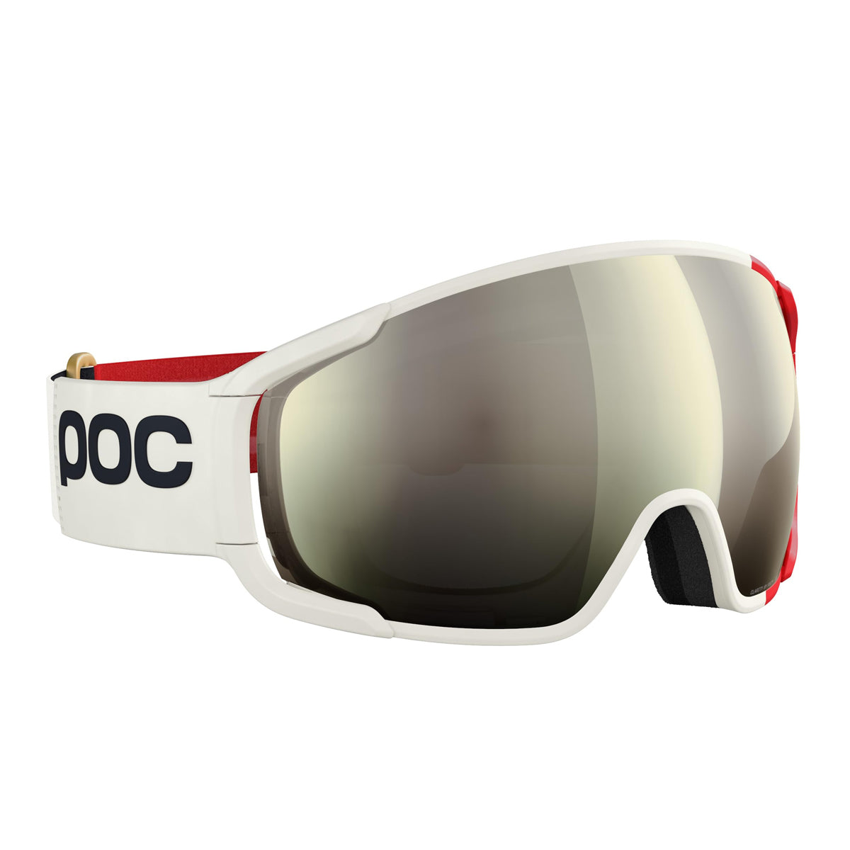 POC Sports Zonula Goggles - Rouge; Blanc/Partly Sunny Ivory