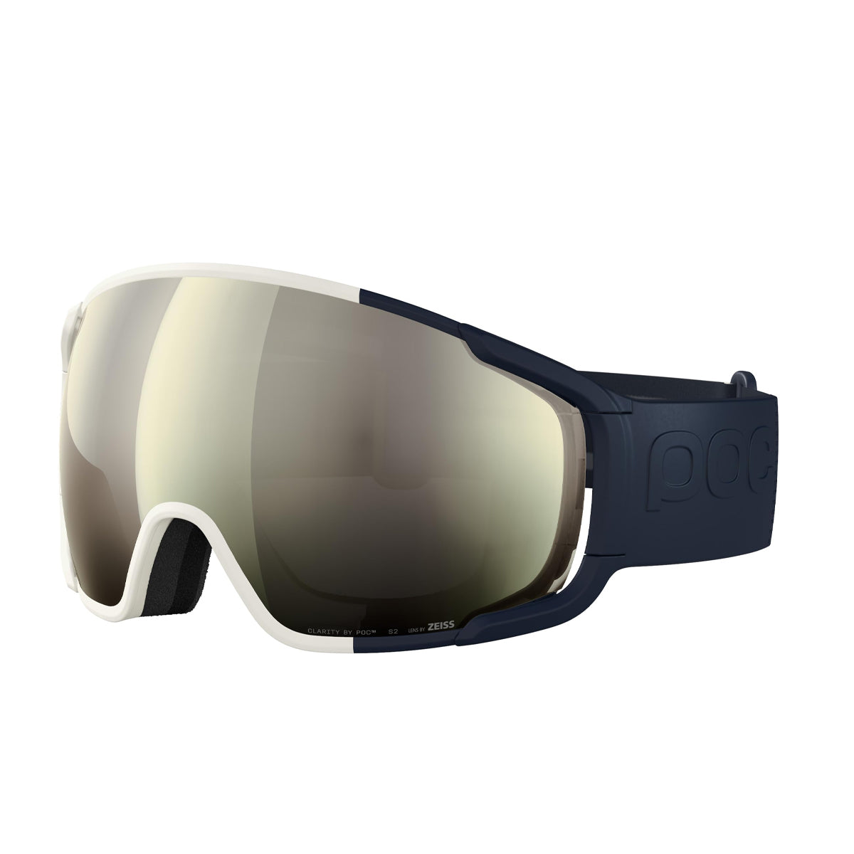 POC Sports Zonula Goggles - Bleu; Blanc/Partly Sunny Ivory