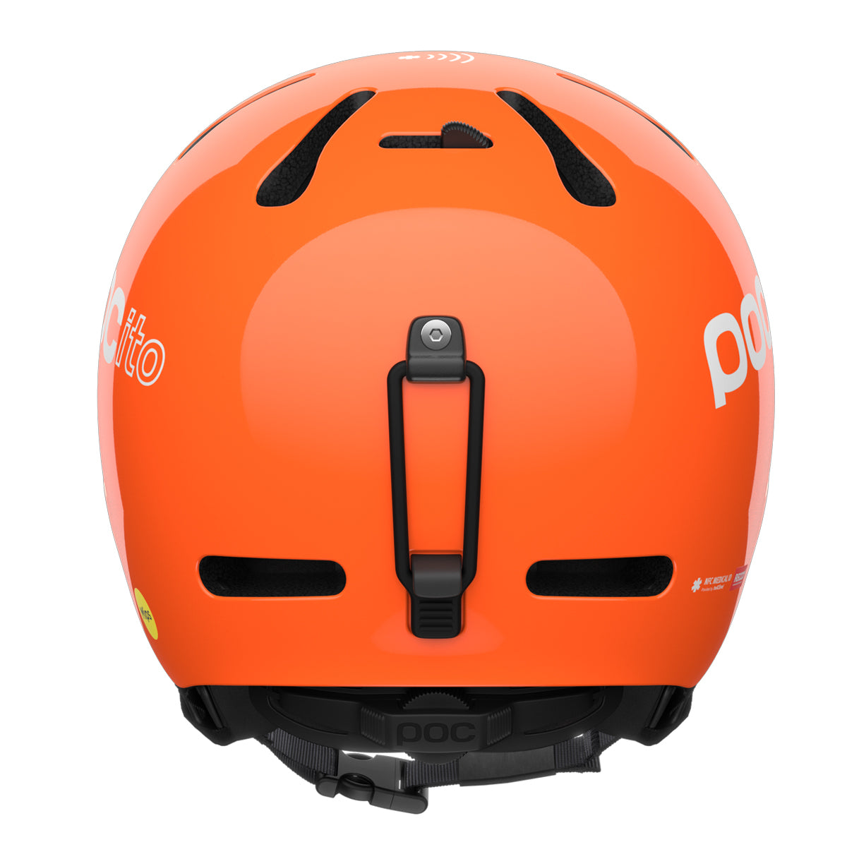 POC Sports Youth POCito Fornix MIPS Helmet - Fluorescent Orange - Medium/Large