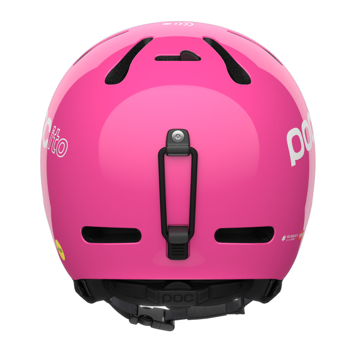 POC Sports Youth POCito Fornix MIPS Helmet - Fluorescent Pink - X-Small/Small