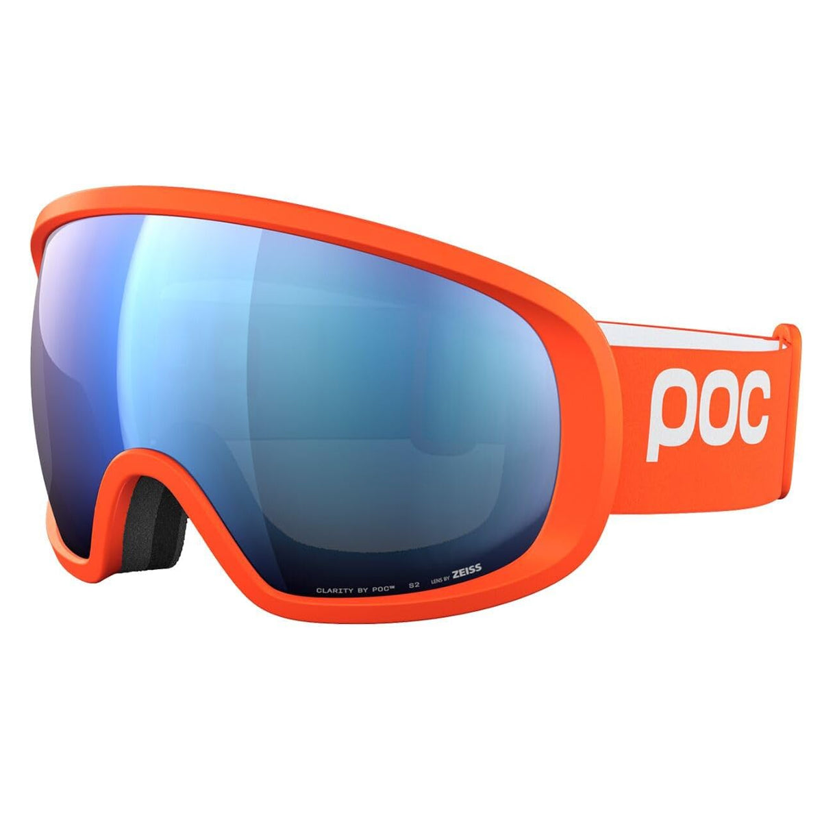 POC Sports Fovea Goggles - Zink Orange; Partly Sunny Blue