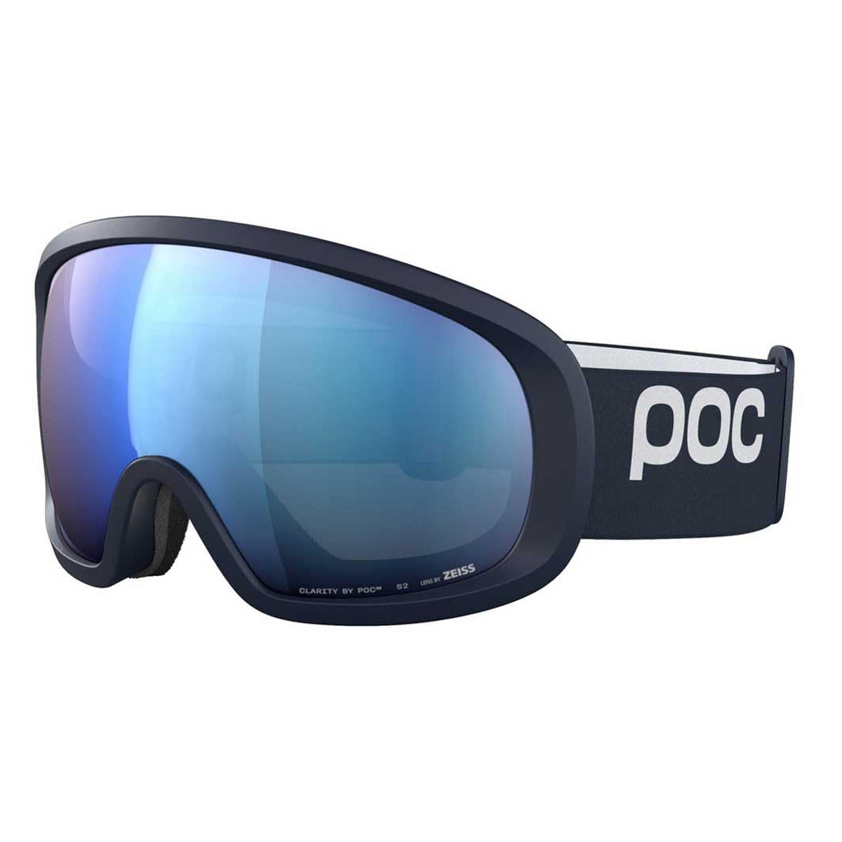 POC Sports Fovea Mid Goggles - Apatite Navy; Partly Sunny Blue