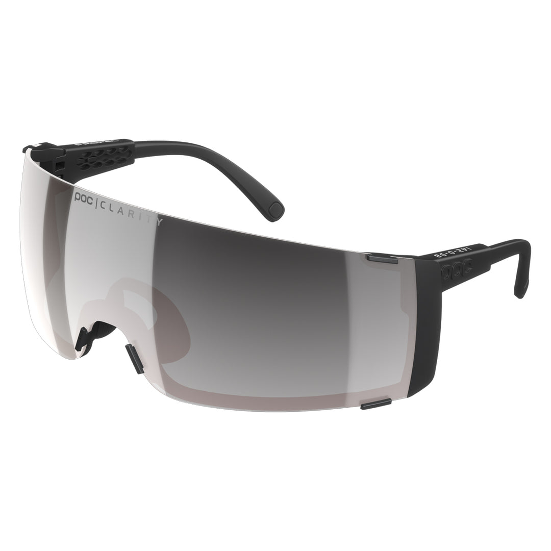 POC Sports Propel Sunglasses - Uranium Black; Clarity Road/Sunny Silver
