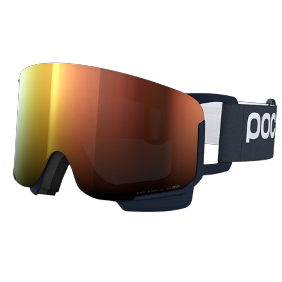 POC Sports Nexal Goggles - Apatite Navy; Partly Sunny Orange