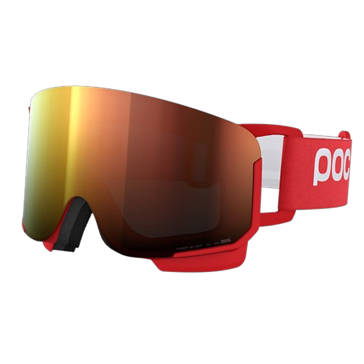 POC Sports Nexal Goggles - Prismane Red; Partly Sunny Orange