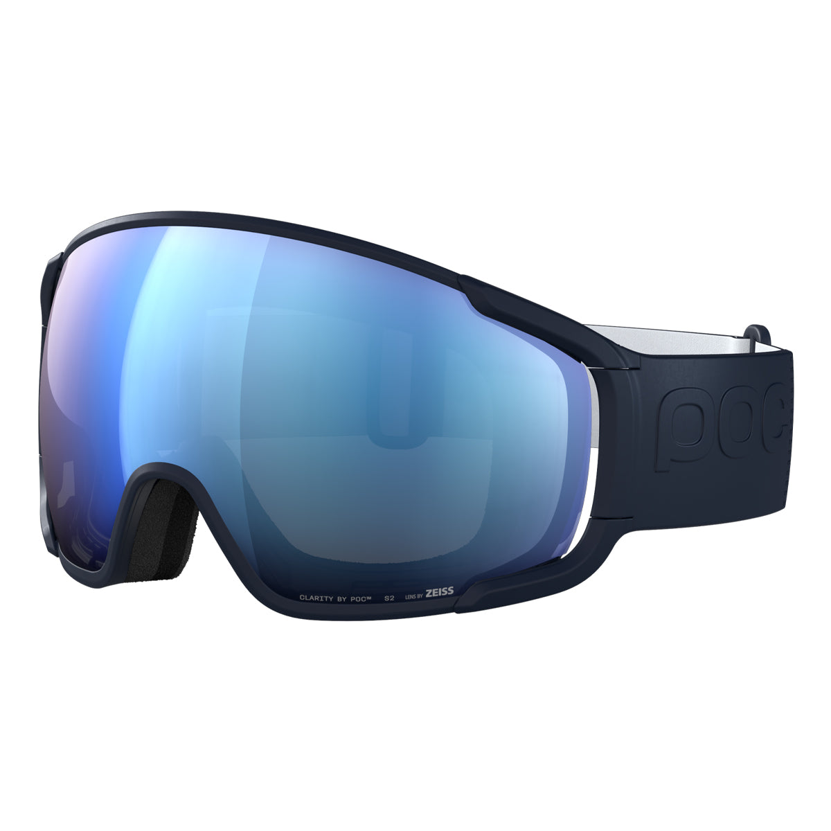POC Sports Zonula Goggles - Apatite Navy; Partly Sunny Blue