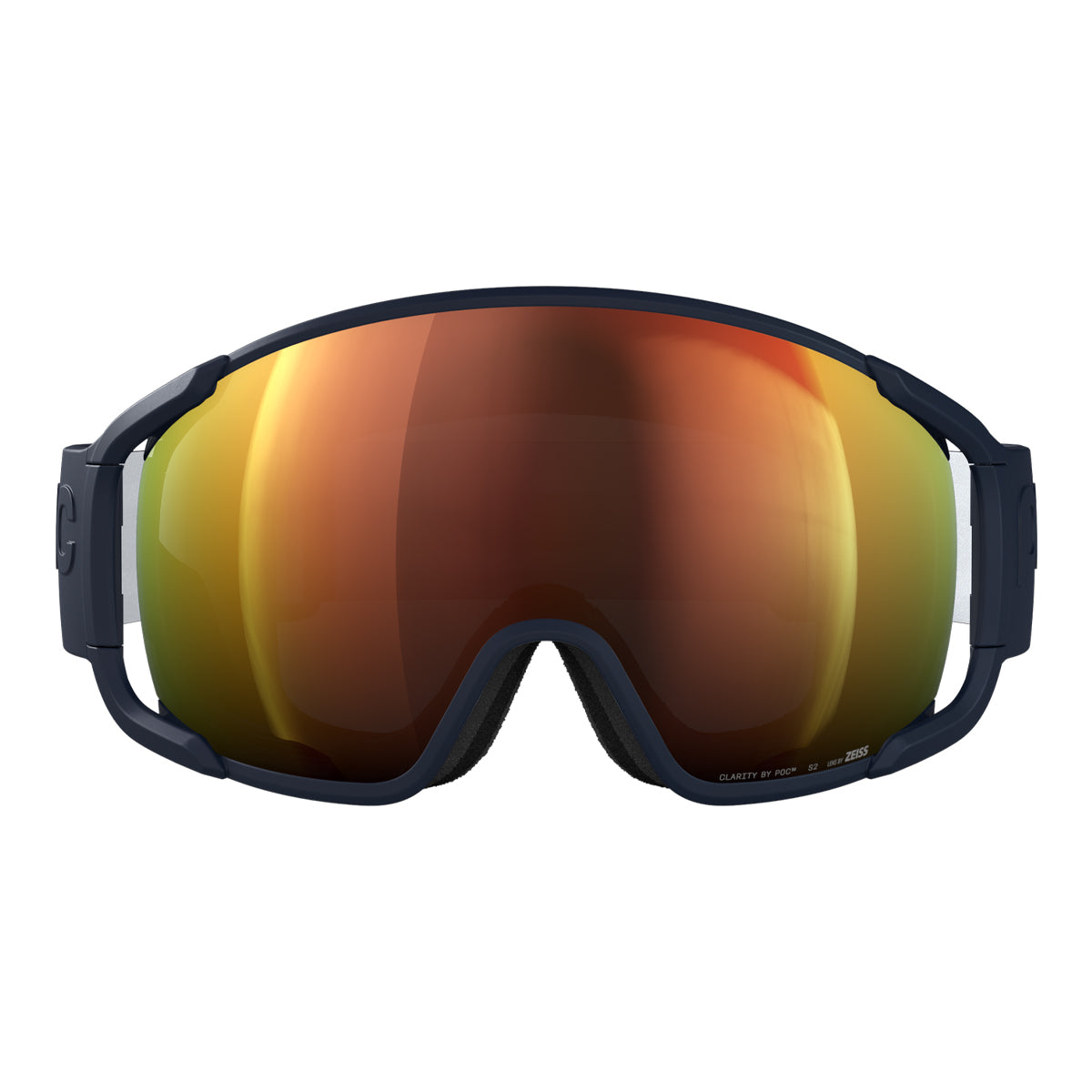 POC Sports Zonula Goggles - Apatite Navy; Partly Sunny Orange