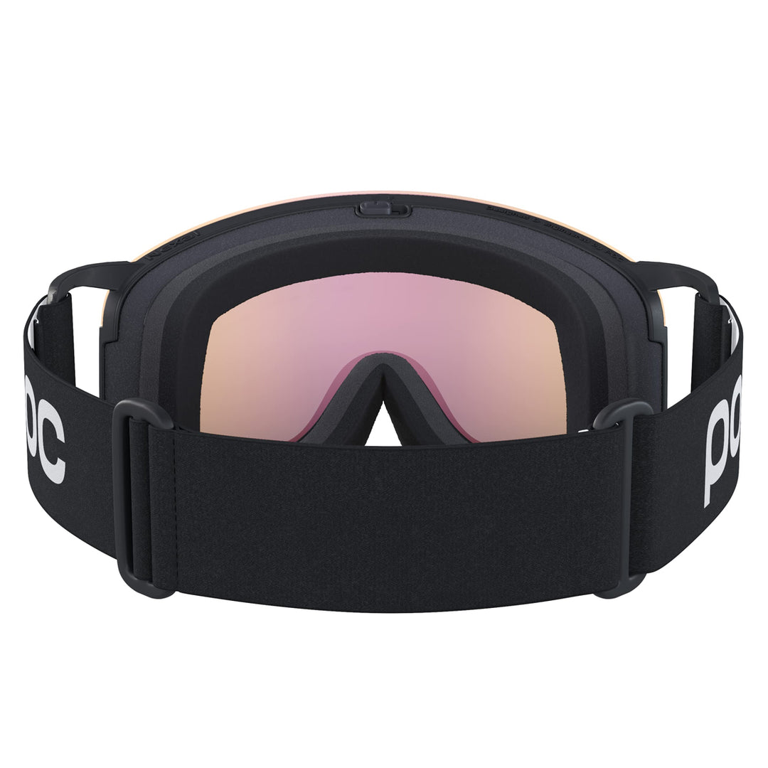 POC Sports Nexal Goggles - Uranium Black; Partly Sunny Orange