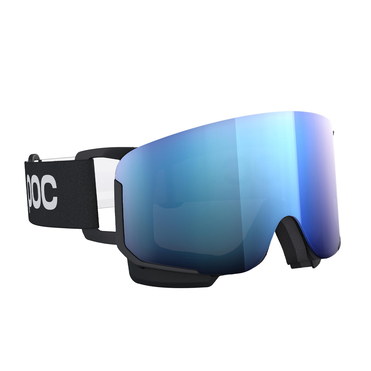POC Sports Nexal Goggles - Uranium Black; Partly Sunny Blue