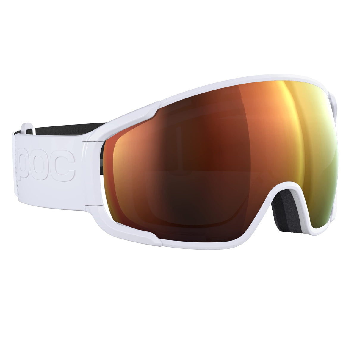 POC Sports Zonula Goggles - Hydrogen White; Partly Sunny Orange