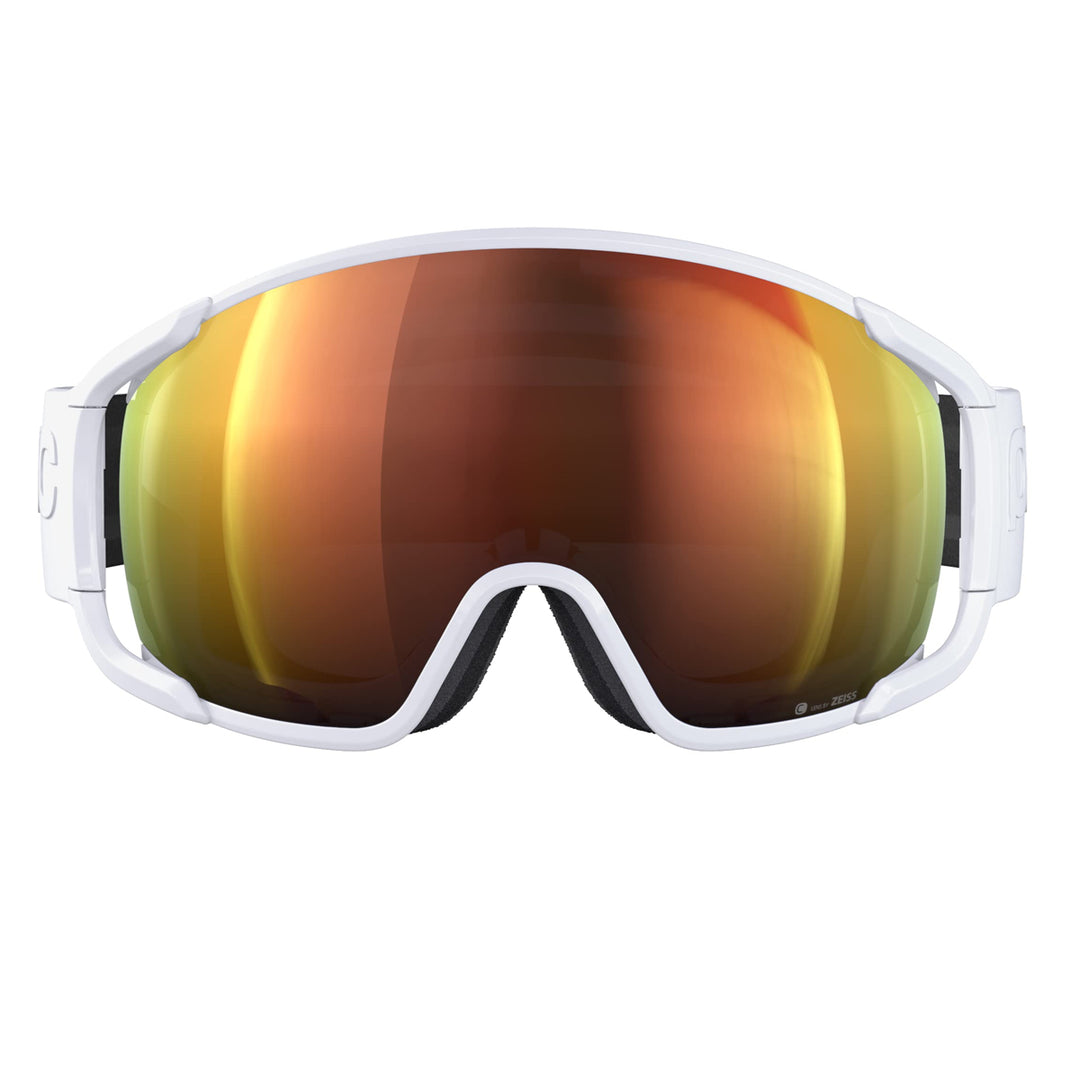 POC Sports Zonula Goggles - Hydrogen White; Partly Sunny Orange