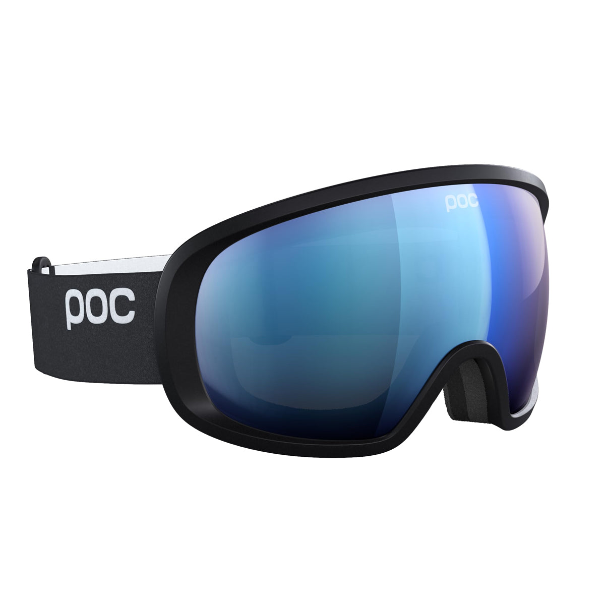 POC Sports Fovea Goggles - Uranium Black; Partly Sunny Blue