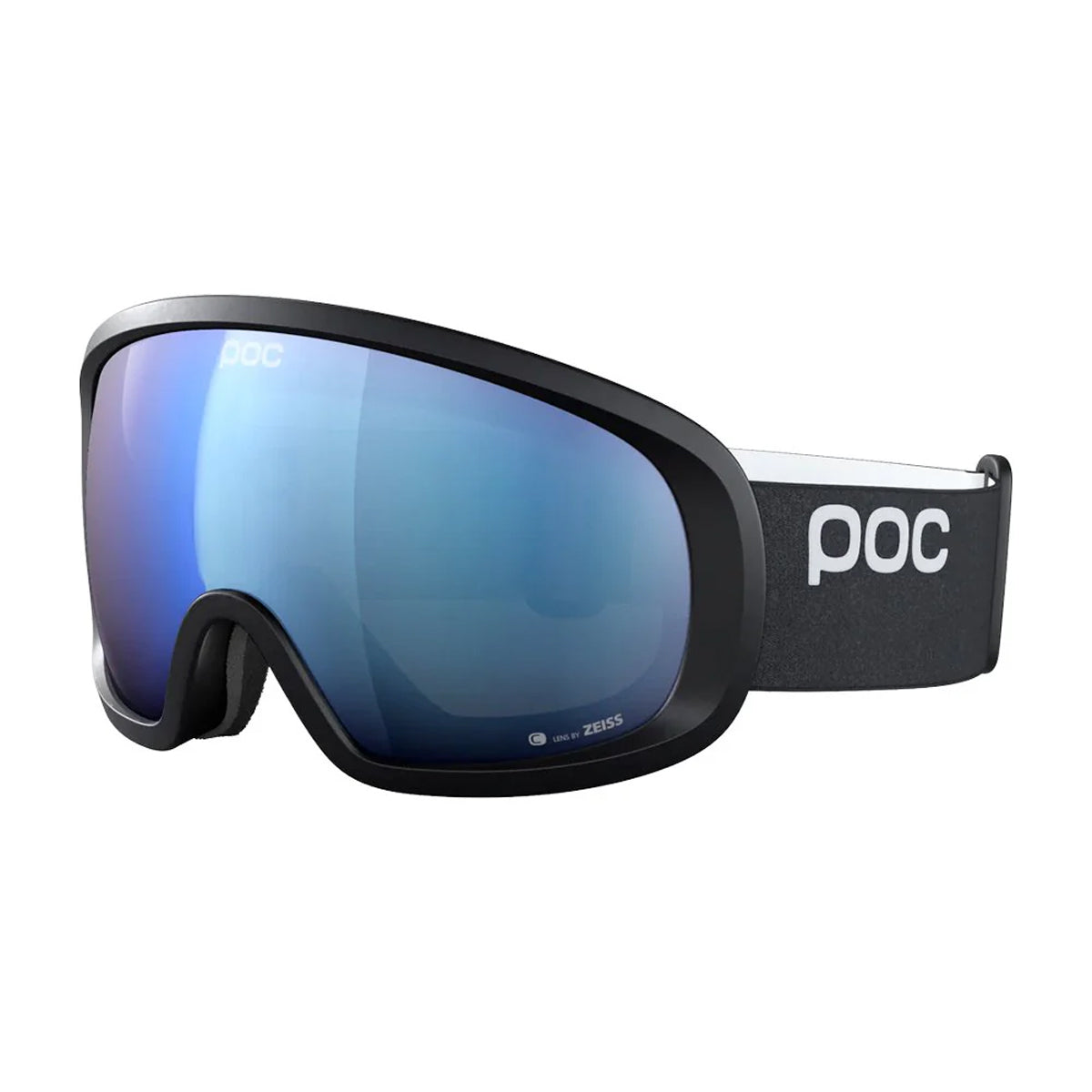 POC Sports Fovea Mid Goggles - Uranium Black; Partly Sunny Blue