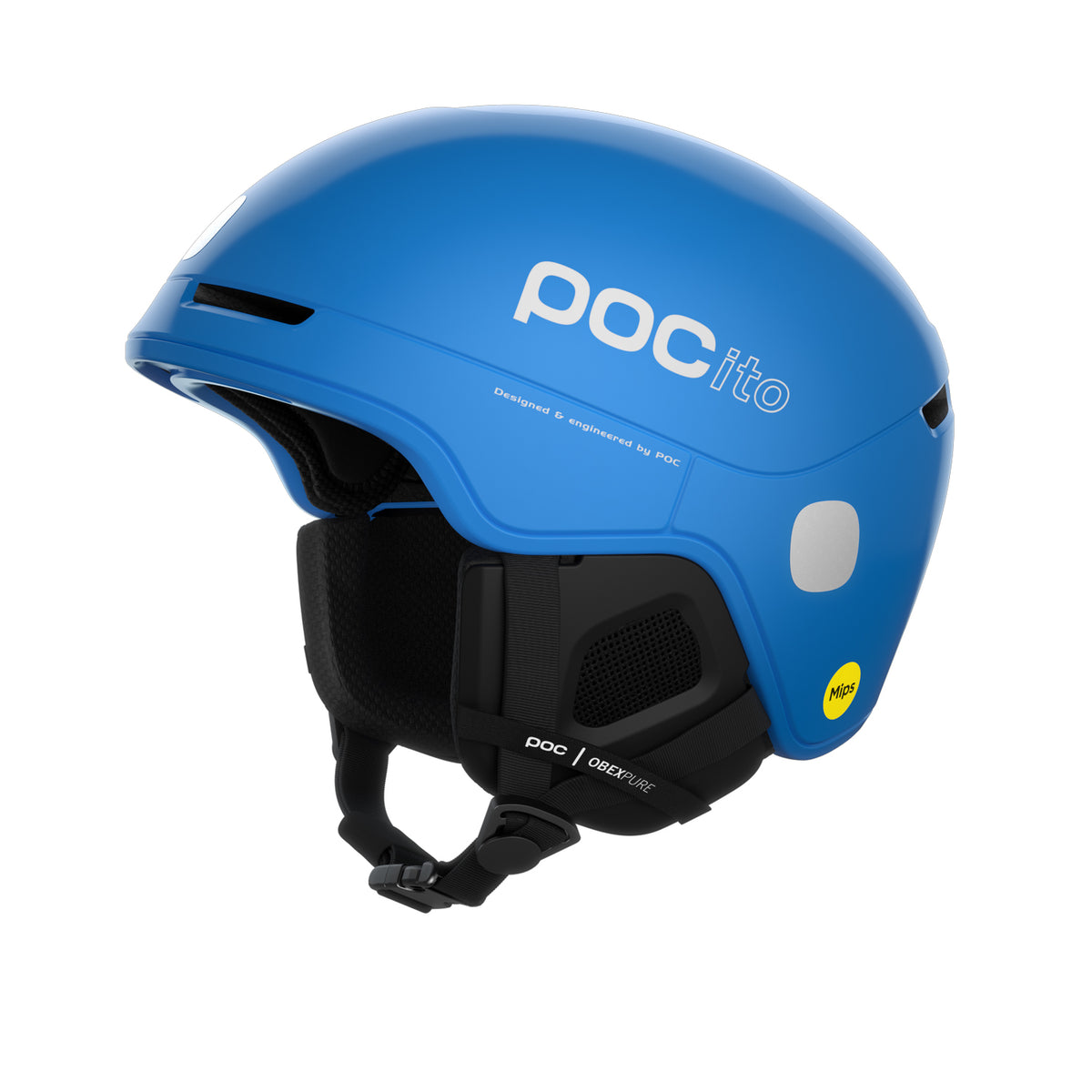 POC Sports Youth POCito Obex MIPS Helmet - Fluorescent Blue - Medium/Large
