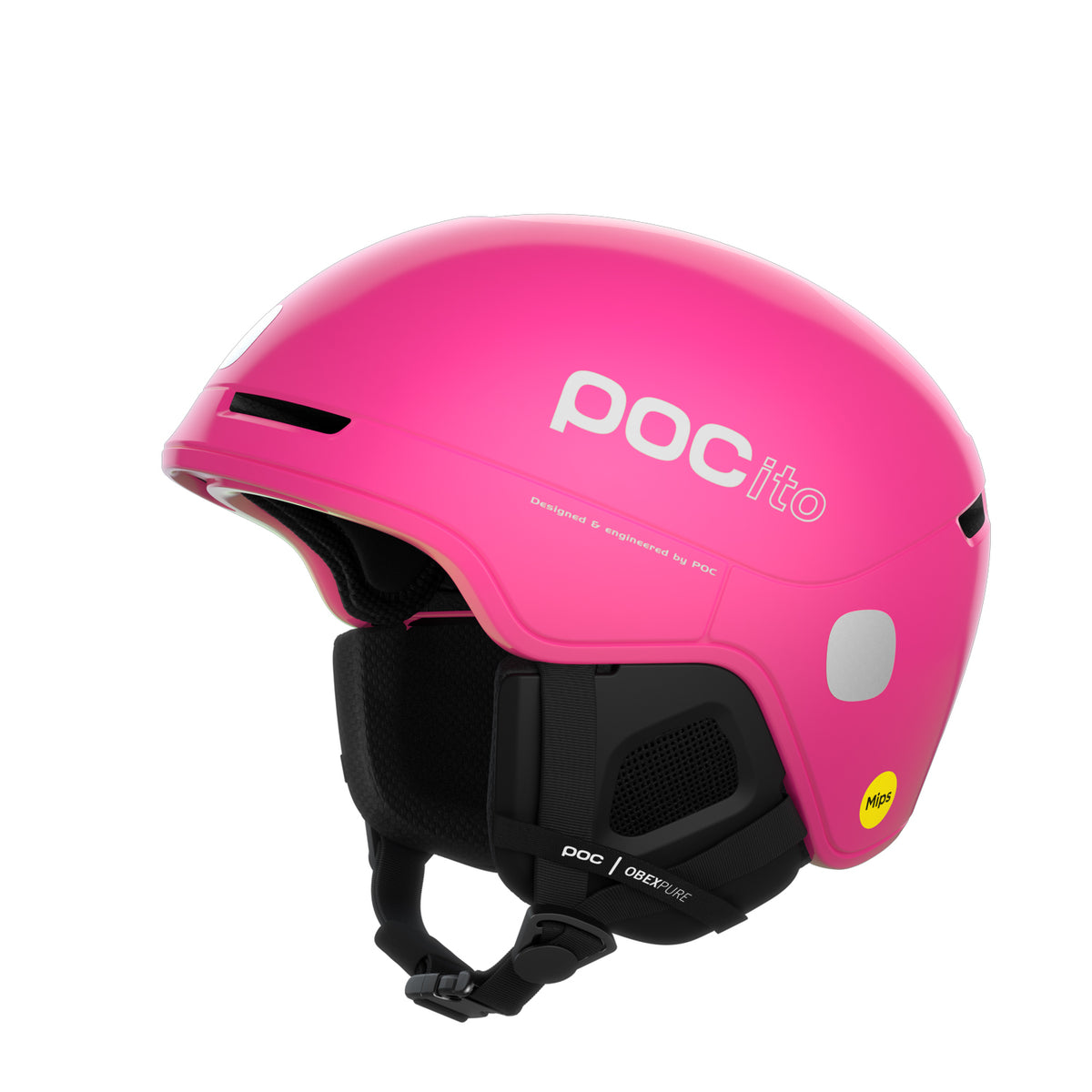 POC Sports Youth POCito Obex MIPS Helmet - Fluorescent Pink - X-Small/Small