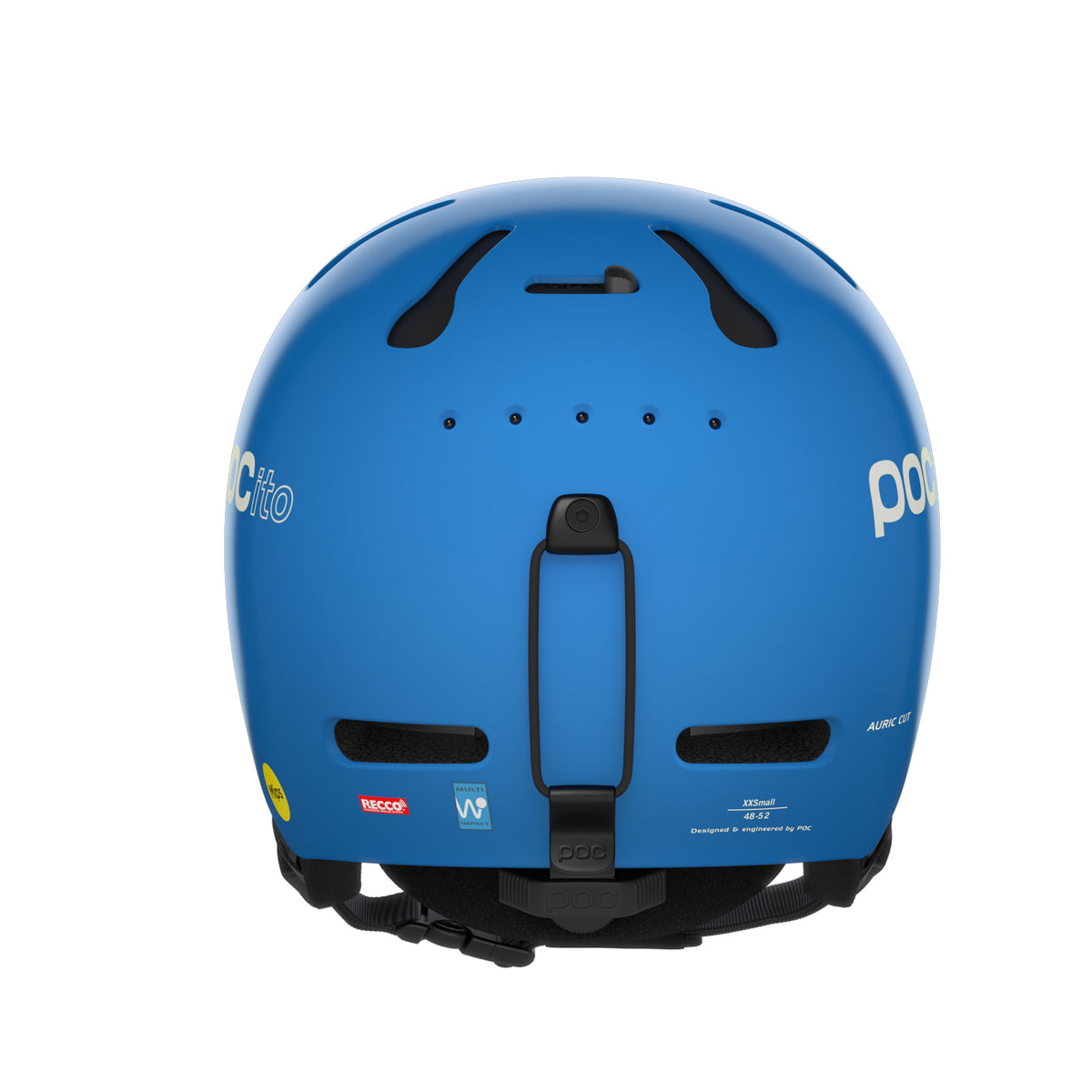 POC Sports Youth POCito Auric Cut MIPS Helmet - Fluorescent Blue - X-Small/Small