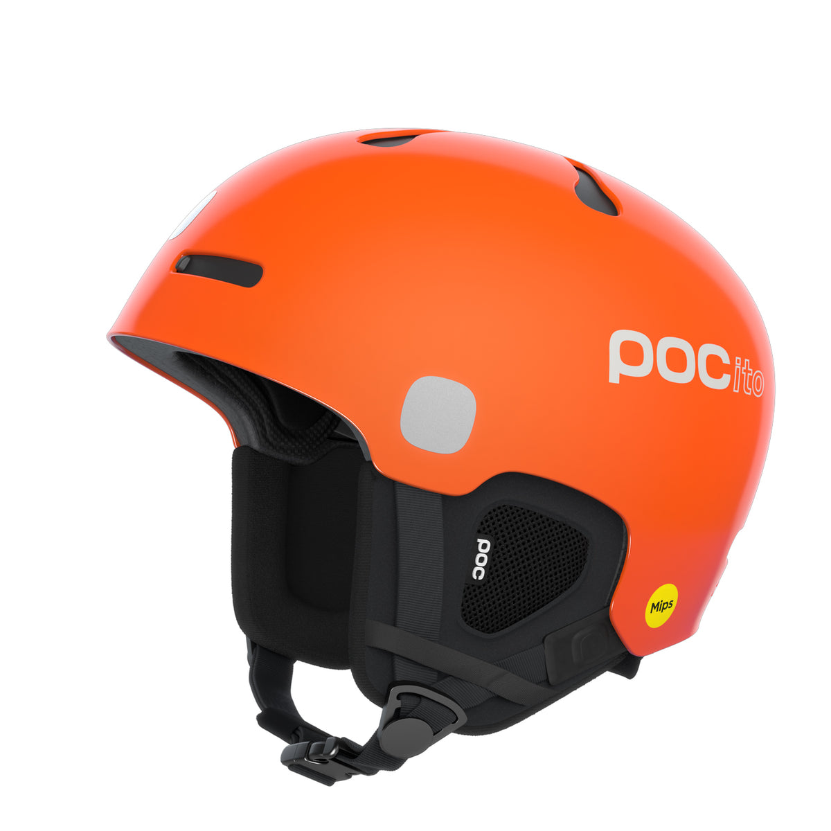 POC Sports Youth POCito Auric Cut MIPS Helmet - Fluorescent Orange - X-Small/Small