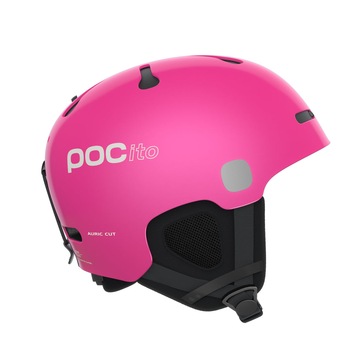 POC Sports Youth POCito Auric Cut MIPS Helmet - Fluorescent Pink - Medium/Large