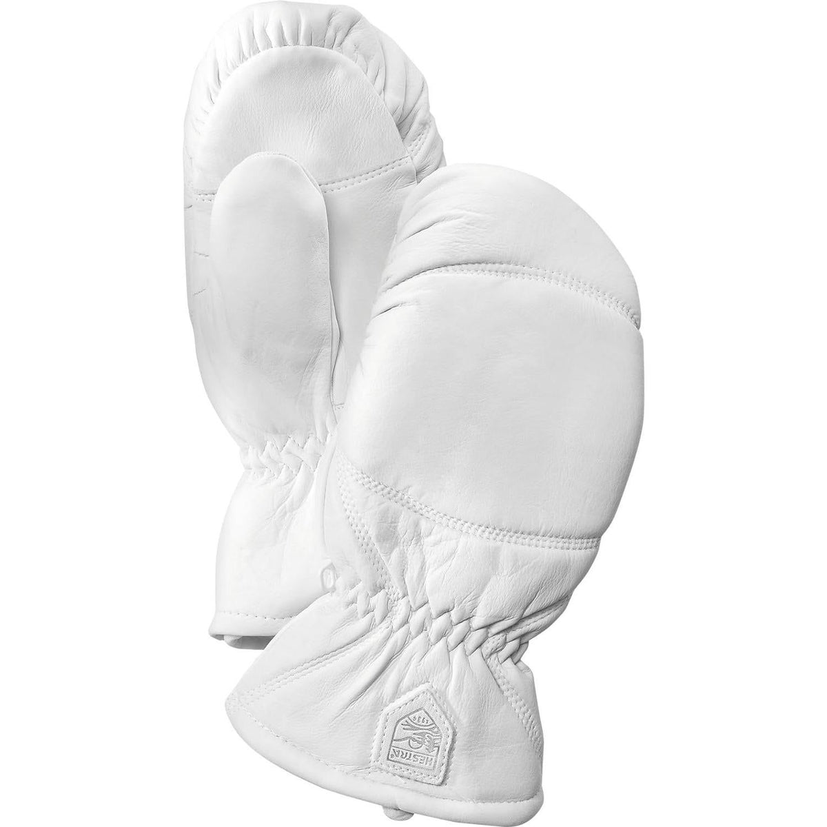 Hestra Leather Box Mitt - Off Wht - 9