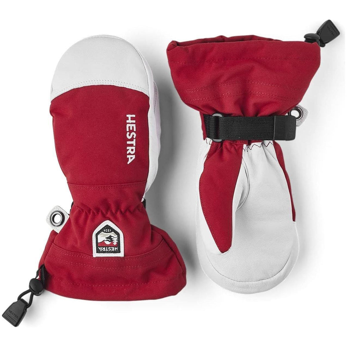 Hestra Army Kids&#39; Leather Heli Ski Mitt