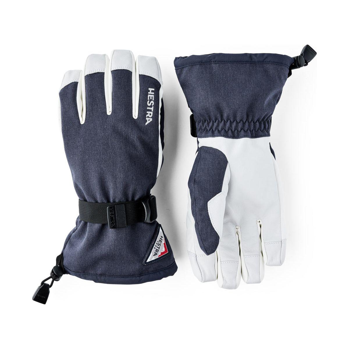 Hestra Powder Gauntlet Glove - Black - 11