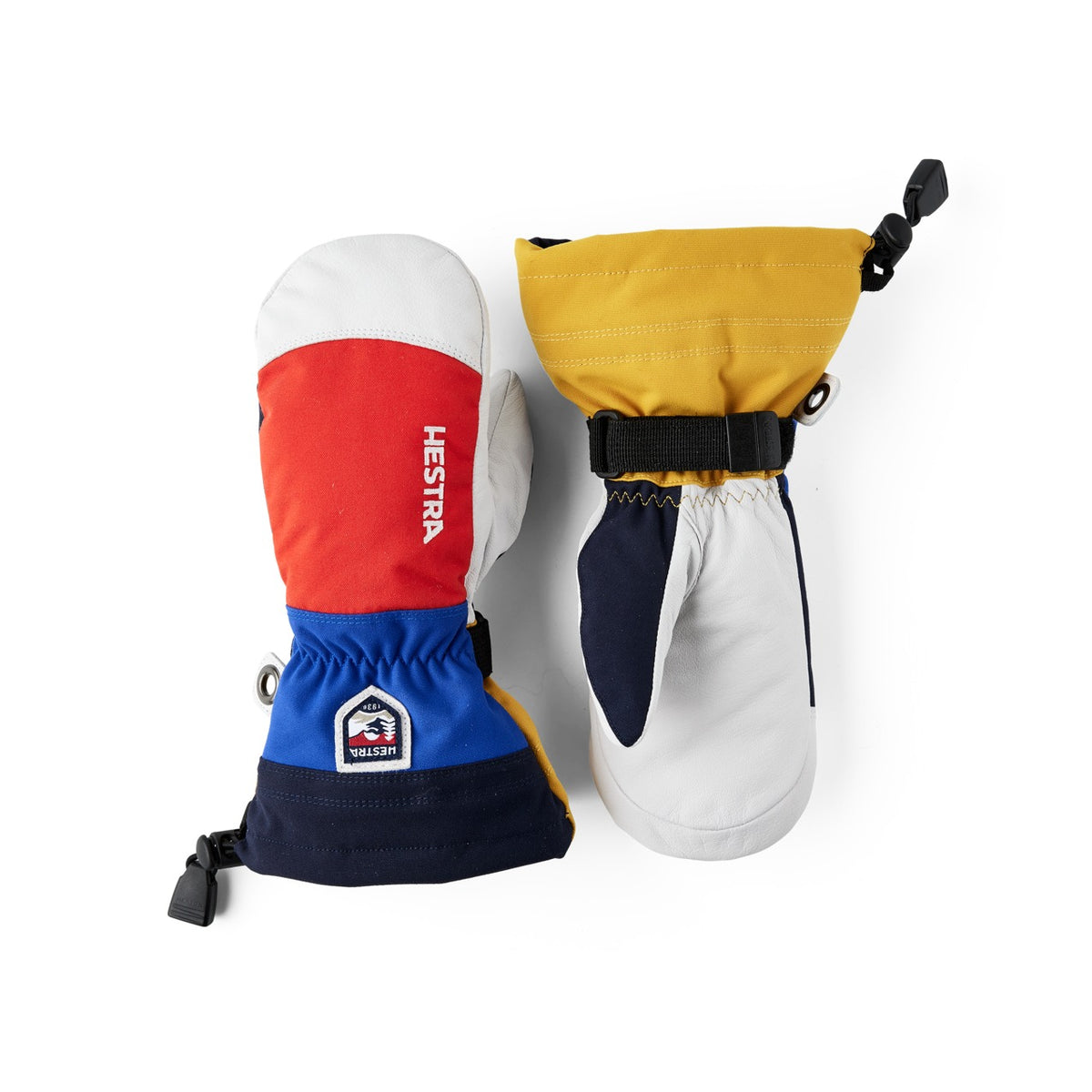 Hestra Army Kids' Leather Heli Ski Mitt