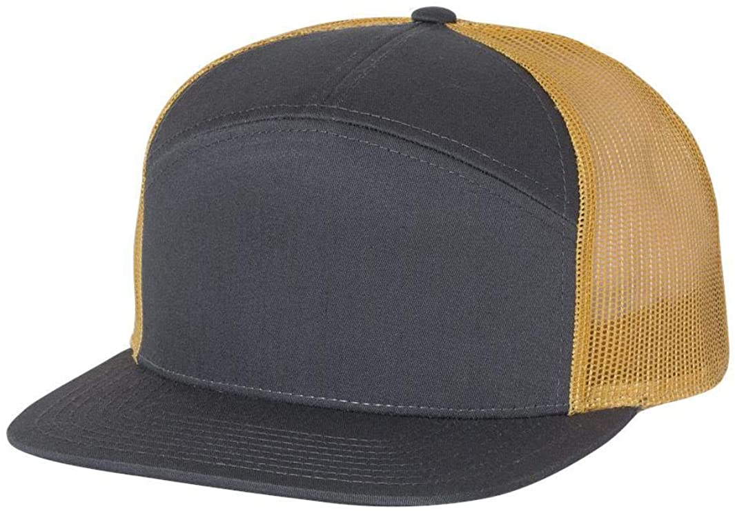 Richardson 7 Panel Trucker Cap - Alternate Brown/Khaki