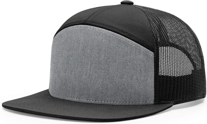 Richardson 7 Panel Trucker Cap - Alternate Brown/Khaki