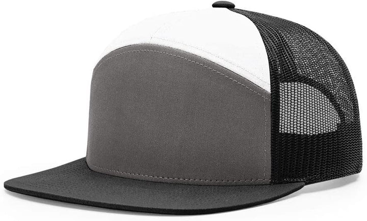 Richardson 7 Panel Trucker Cap - Alternate Brown/Khaki