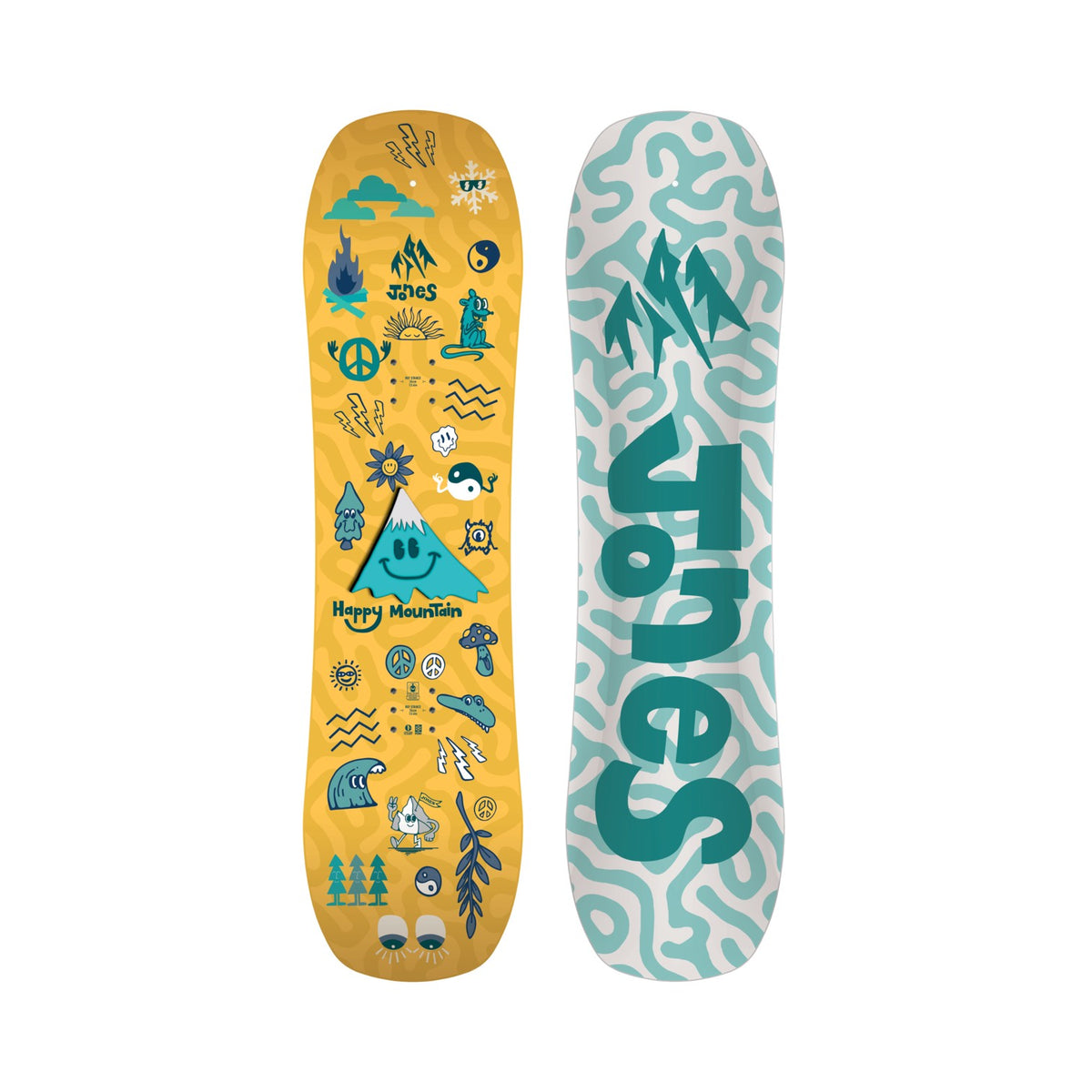 Jones Kids' Happy Mountain Snowboard