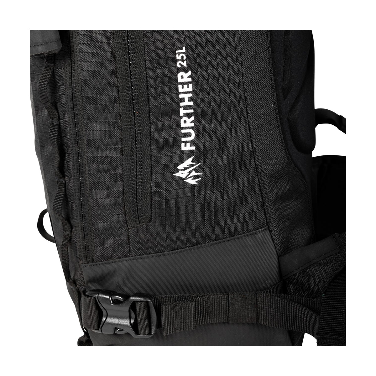 Jones Further 25L Backpack - Stealth Black