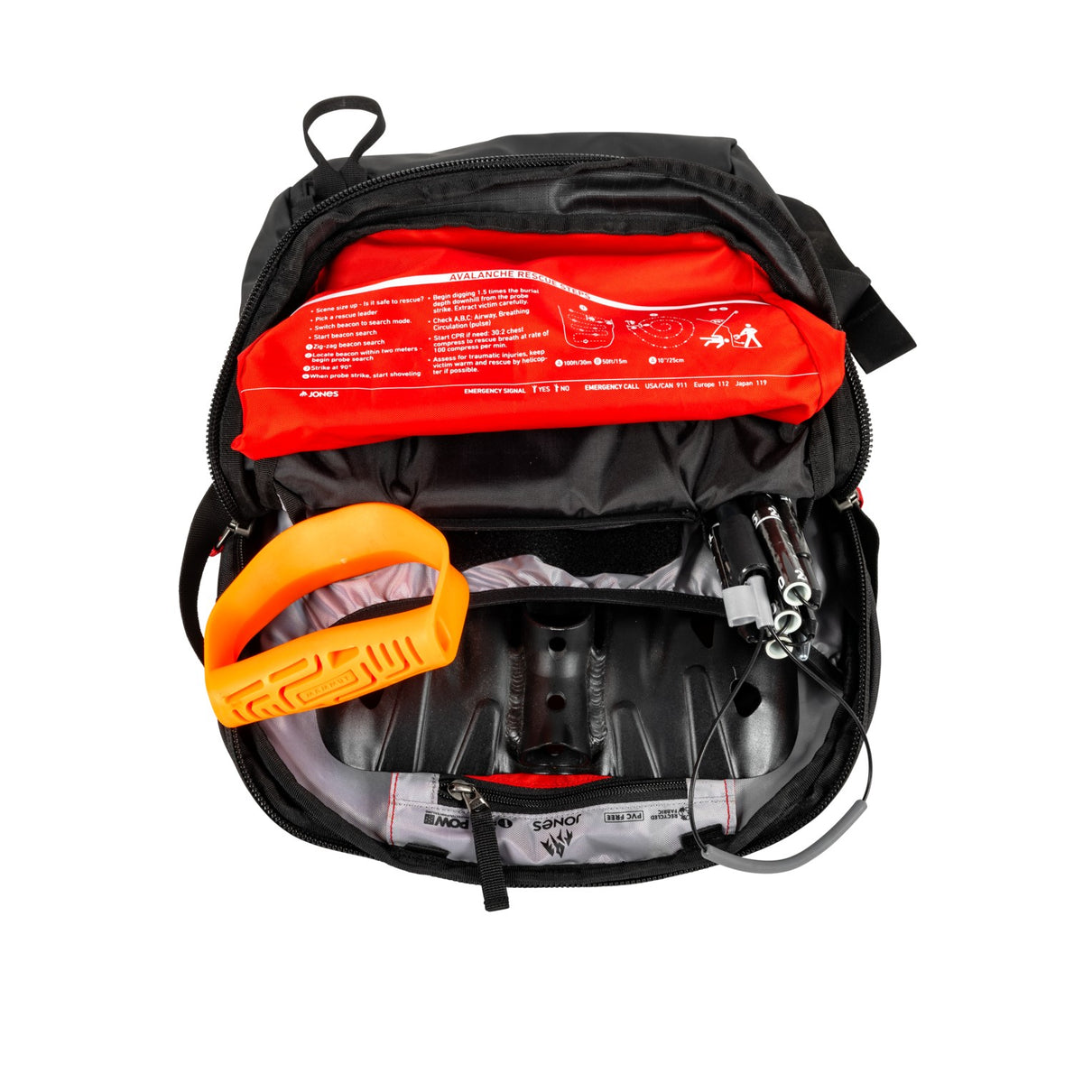 Jones Deeper 19L Backpack - Stealth Black