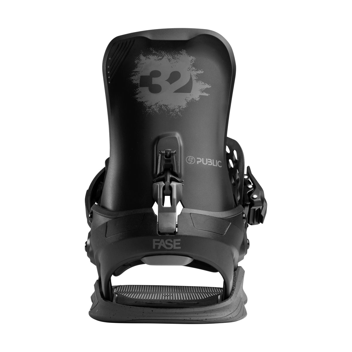 Thirty Two x Public Basin FASE Snowboard Bindings