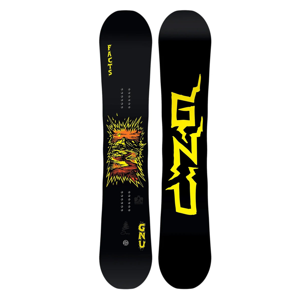 GNU Facts Snowboard